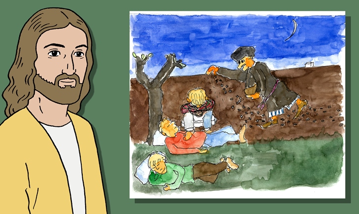 Paràboles de Jesús: el blat i la zitzània 